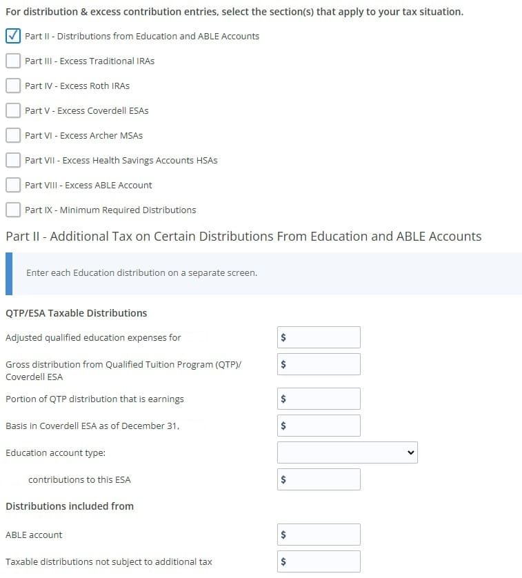 How to Report Certain Distributions, Excess Contributions