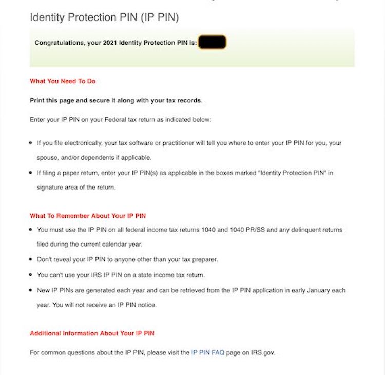 How to Use an IRS IP PIN and Sign Up for an IRS Account Online