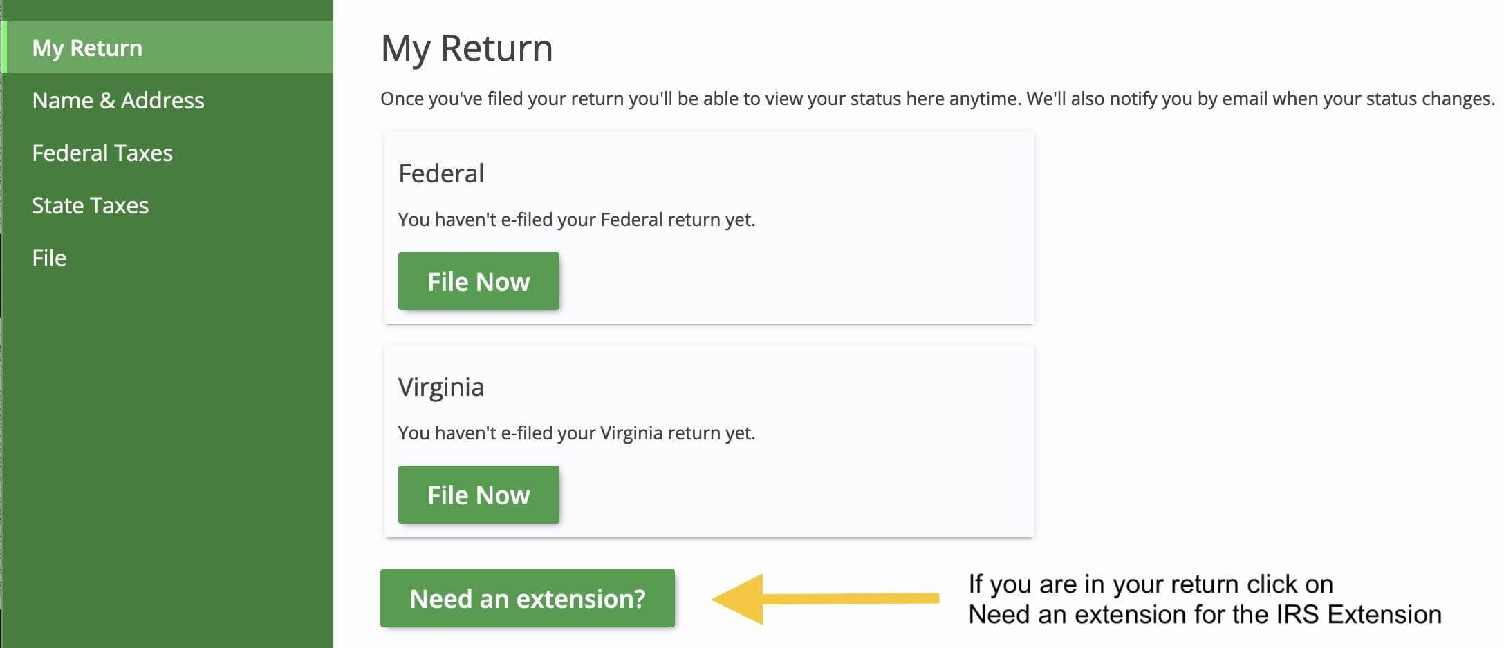 How to Prepare and eFile an IRS State Extensions